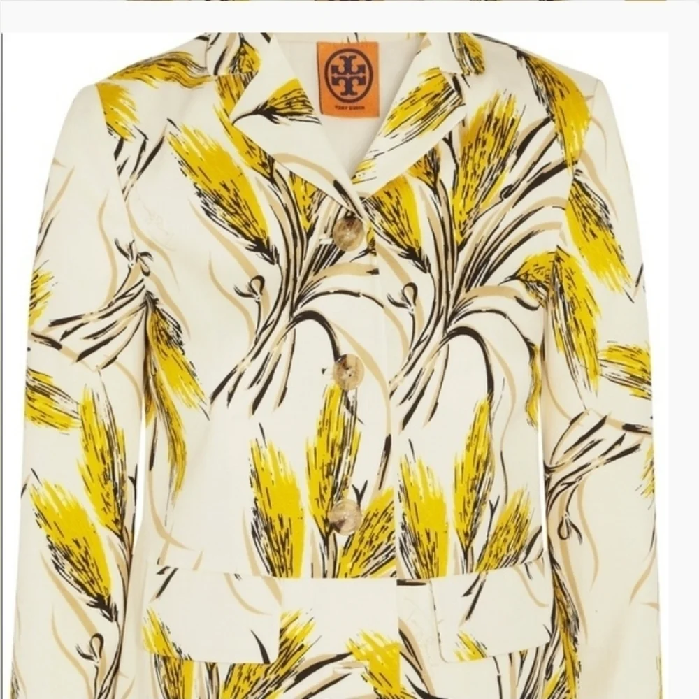 Tory Burch Rimon printed jacket Size 4
